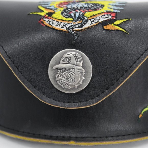 Ed Hardy EHS034 67013 Cocoa Sunglasses with Case - Picture 3 of 8